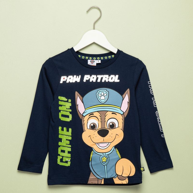 PAW PATROL - Polera Niño Algodón Paw Patrol