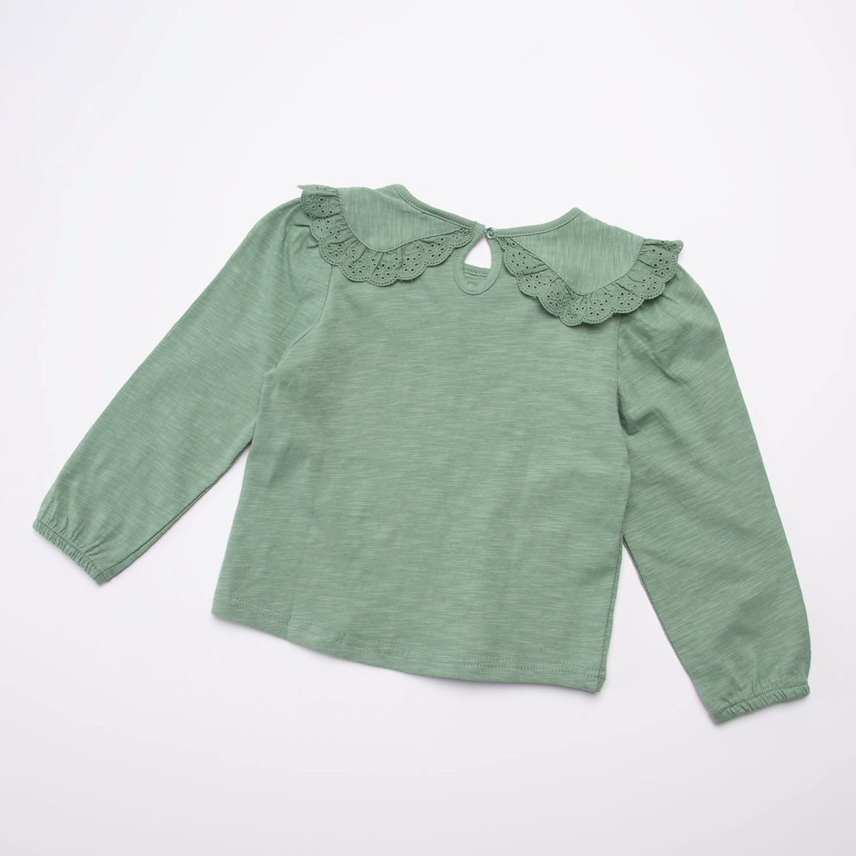 YAMP - Polera Con Cuello Niña Algodón Yamp