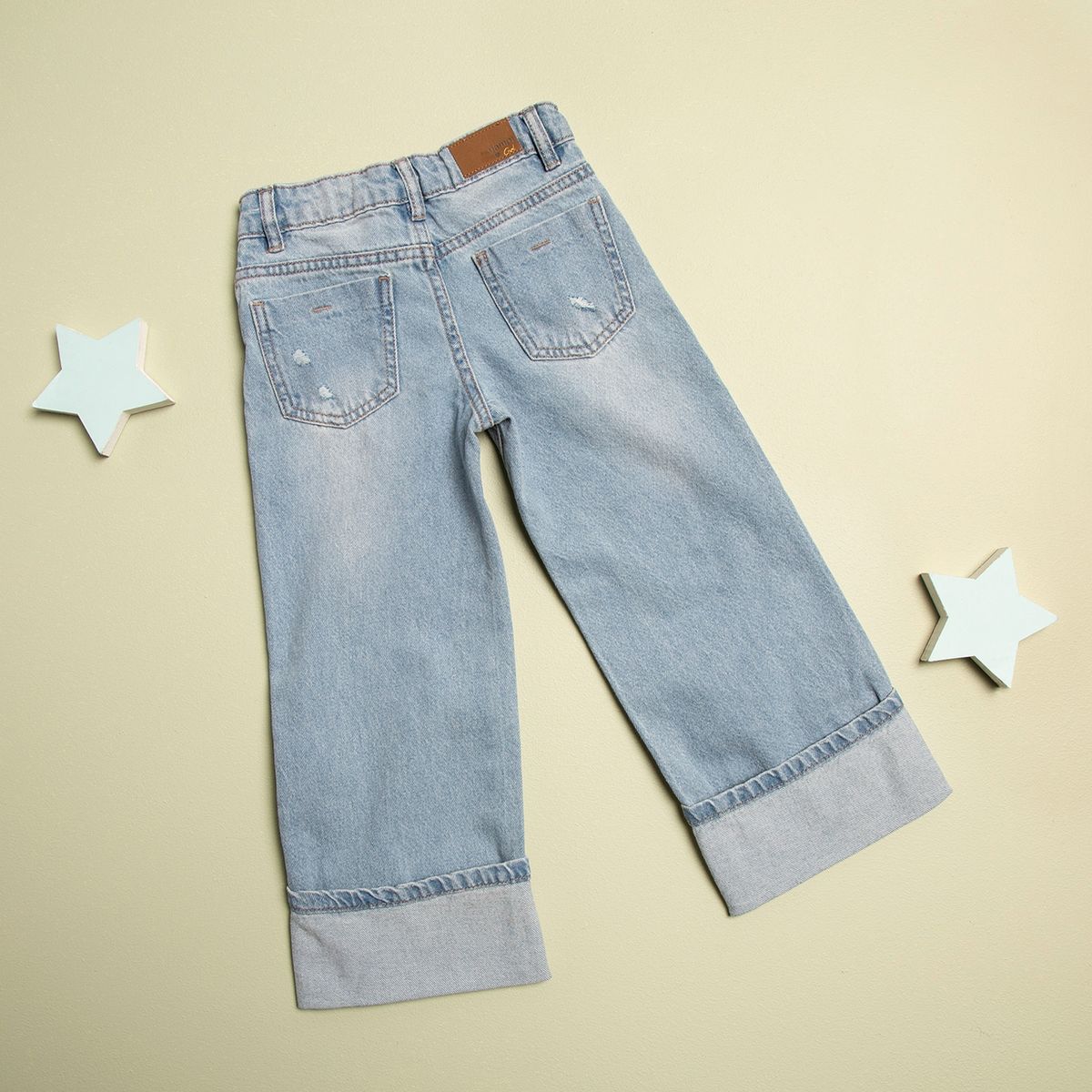 YAMP - Jeans Niña Denim Roturas Yamp