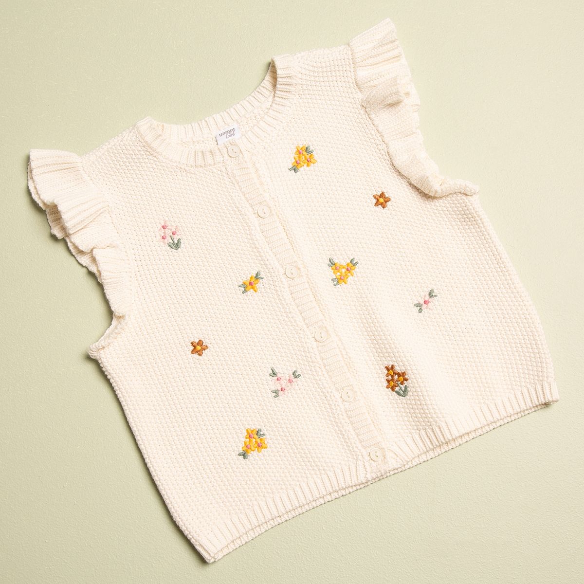 YAMP - Chaleco Niña Algodón Tejido Yamp