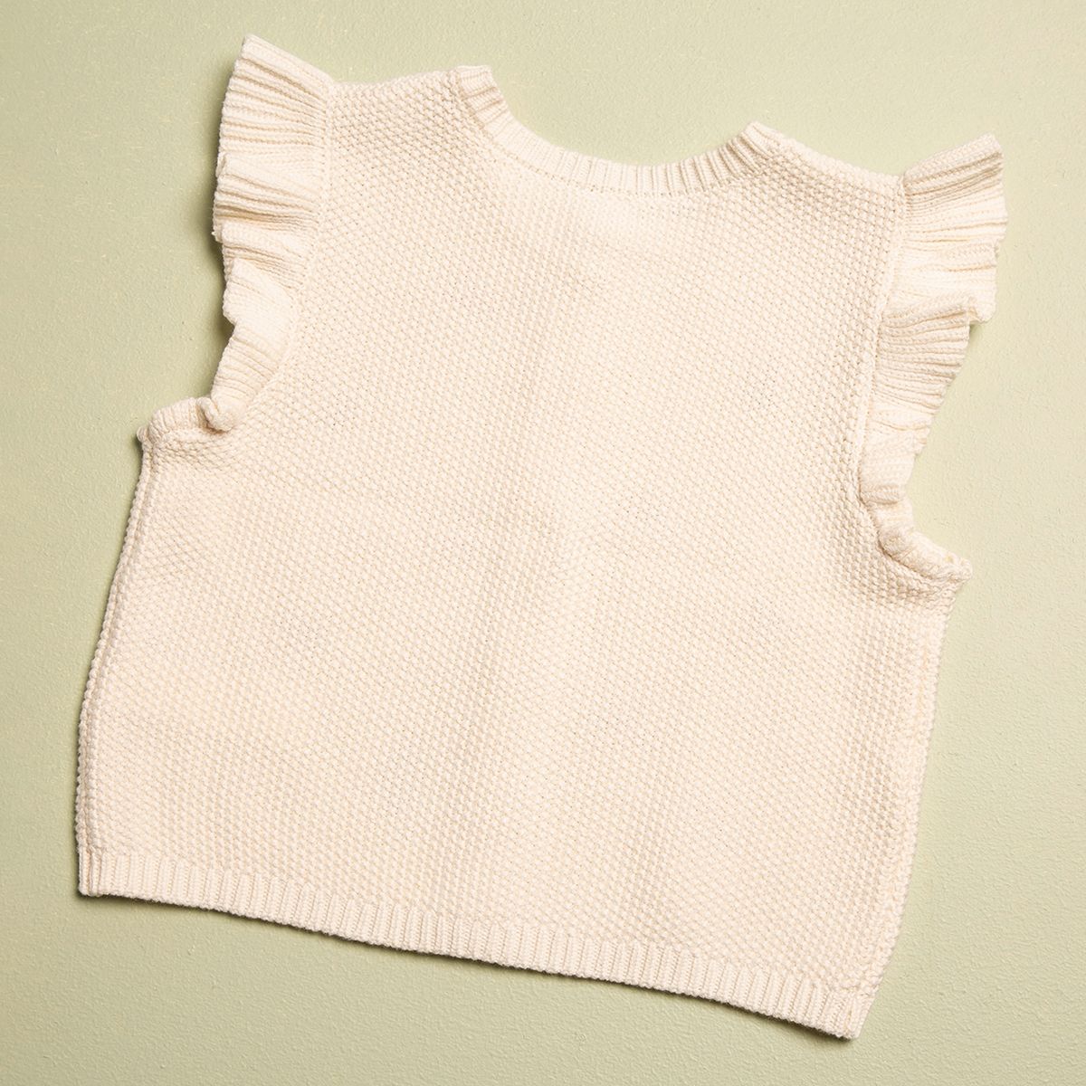 YAMP - Chaleco Niña Algodón Tejido Yamp