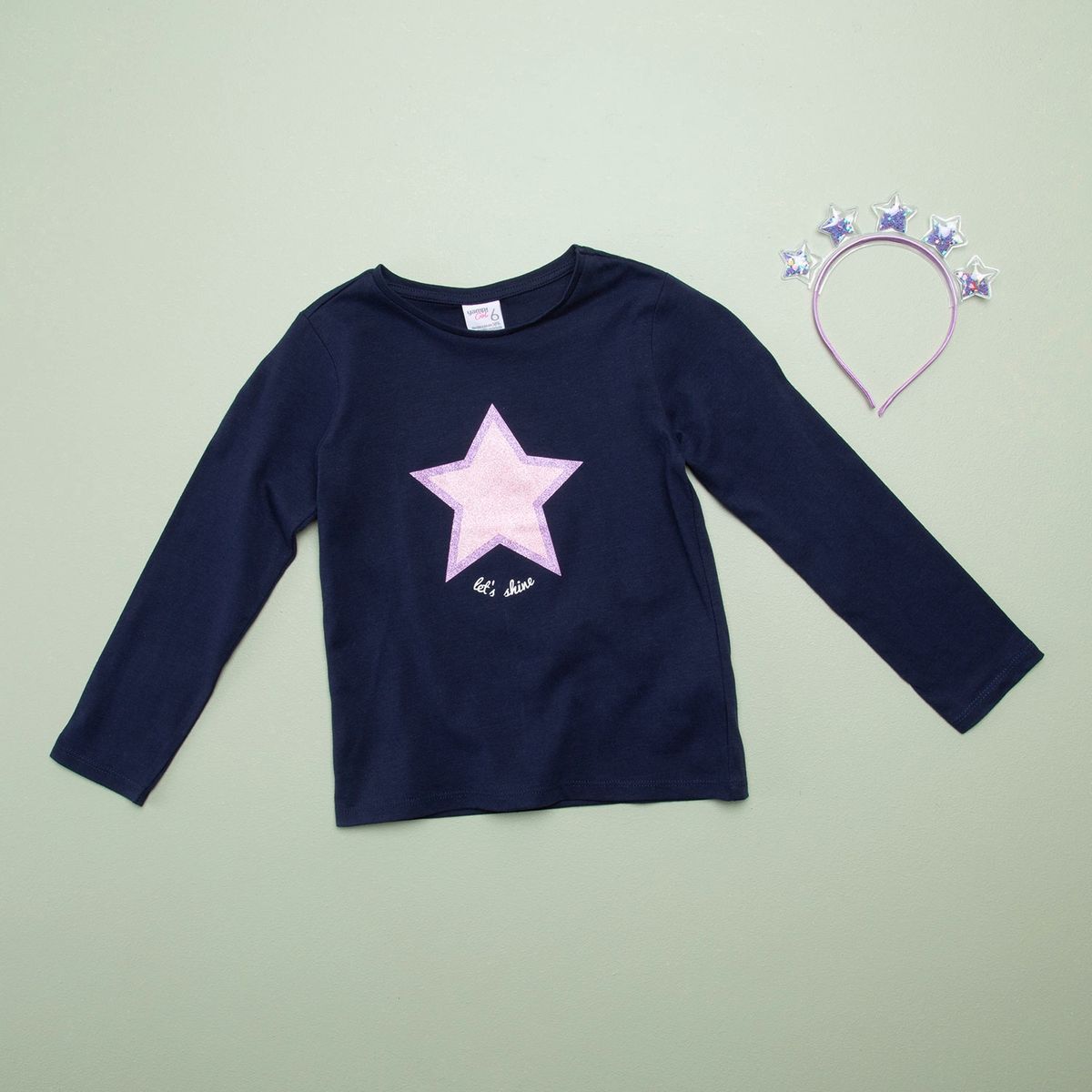 YAMP - Polera Con Accesorio Niña Algodón Yamp