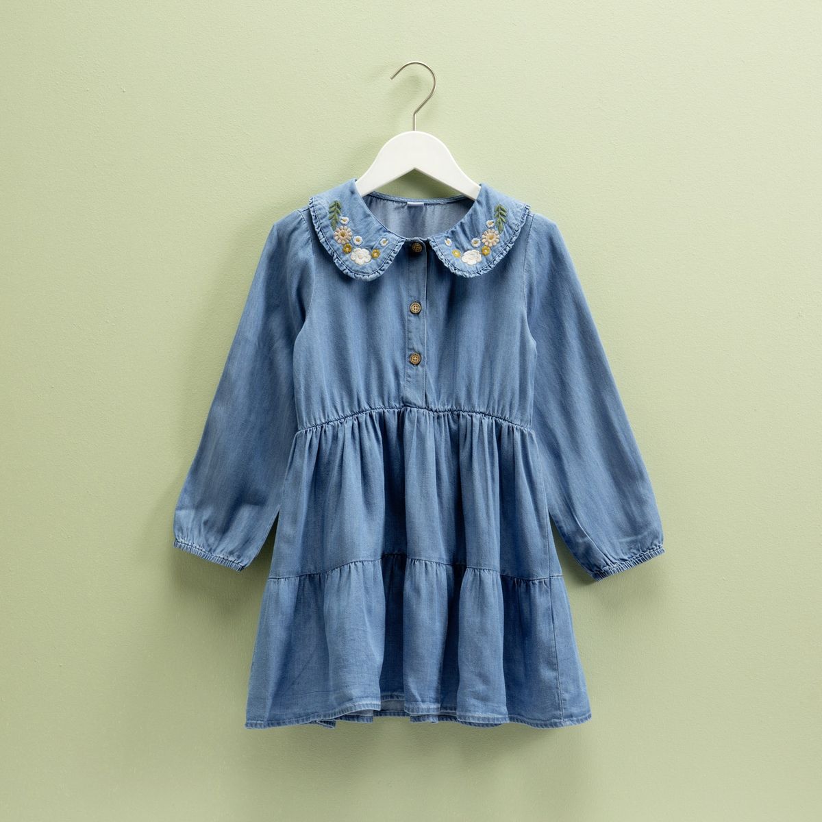 YAMP - Vestido Niña Con Cuello Yamp