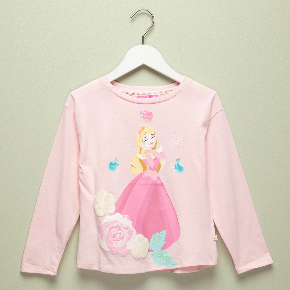 PRINCESAS - Polera Niña Algodón Princesas