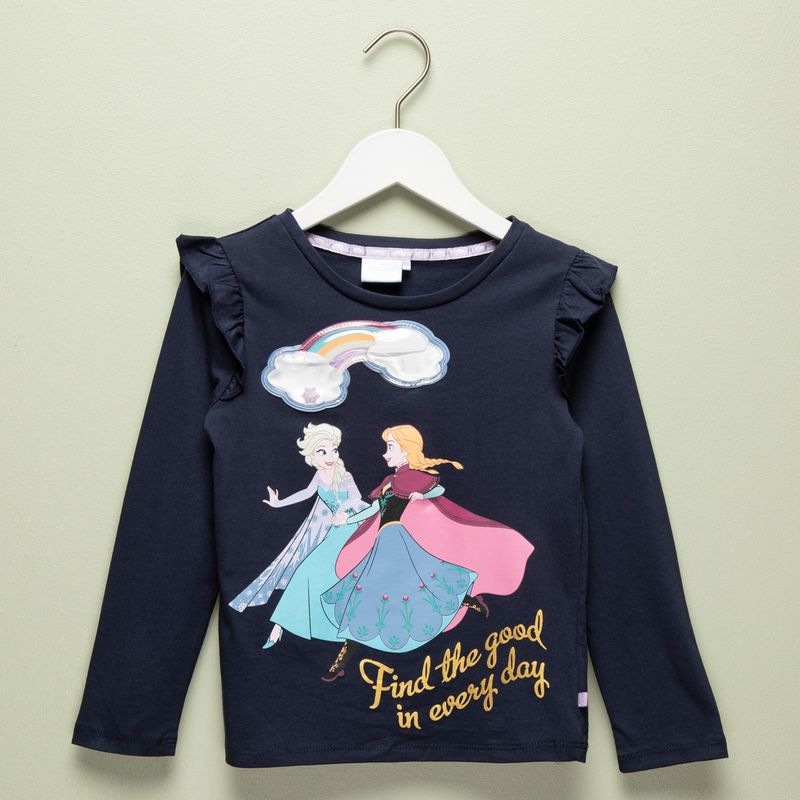 FROZEN - Polera Niña Algodón Frozen