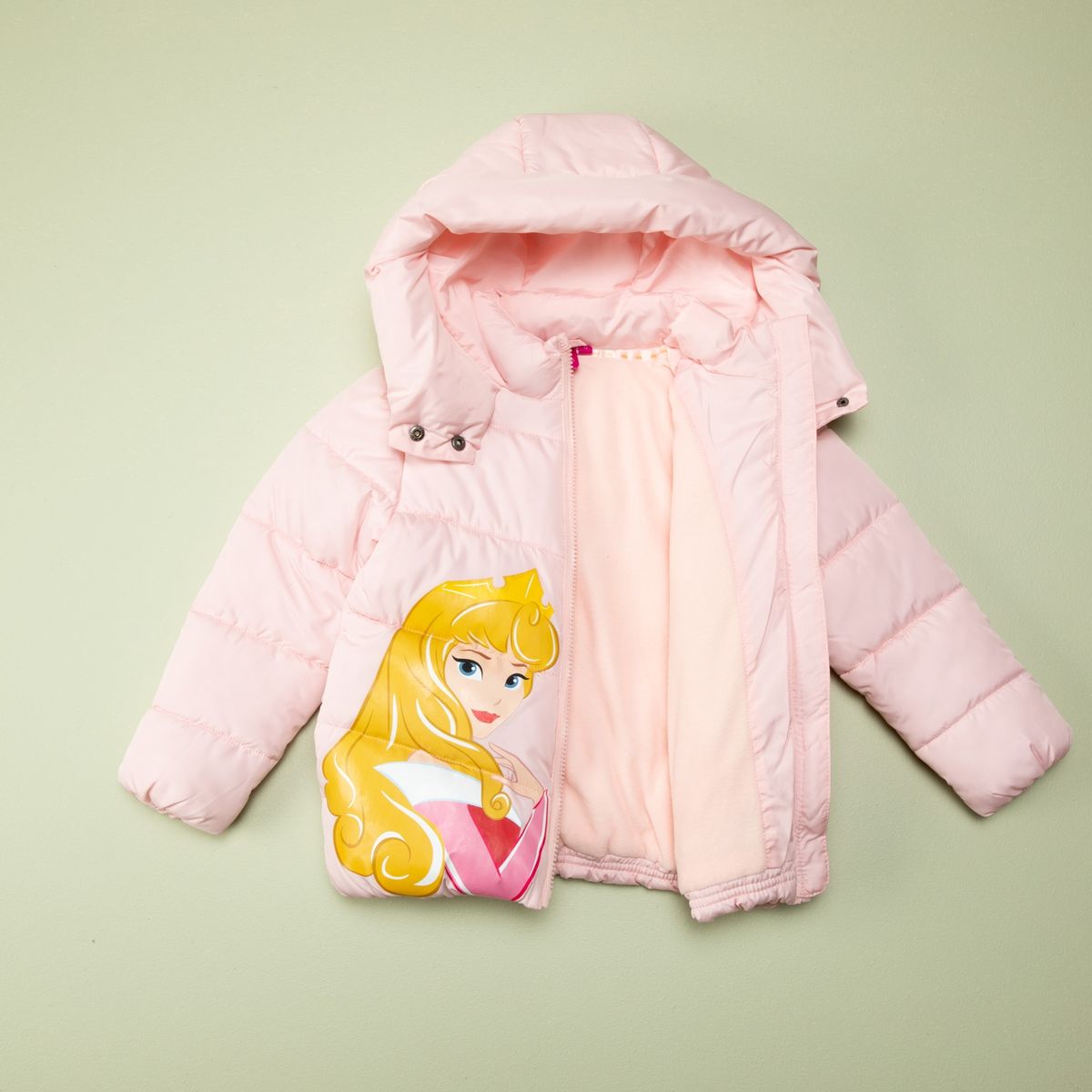 PRINCESAS - Parka Niña Con Gorro Princesas