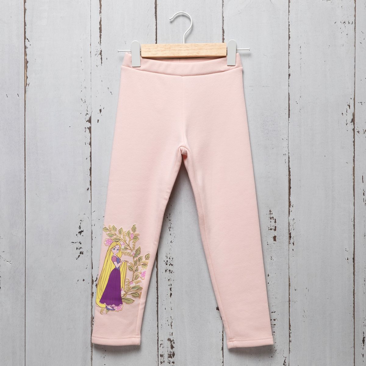 PRINCESAS - Calza Forrada Niña Cintura Elásticada Princesas