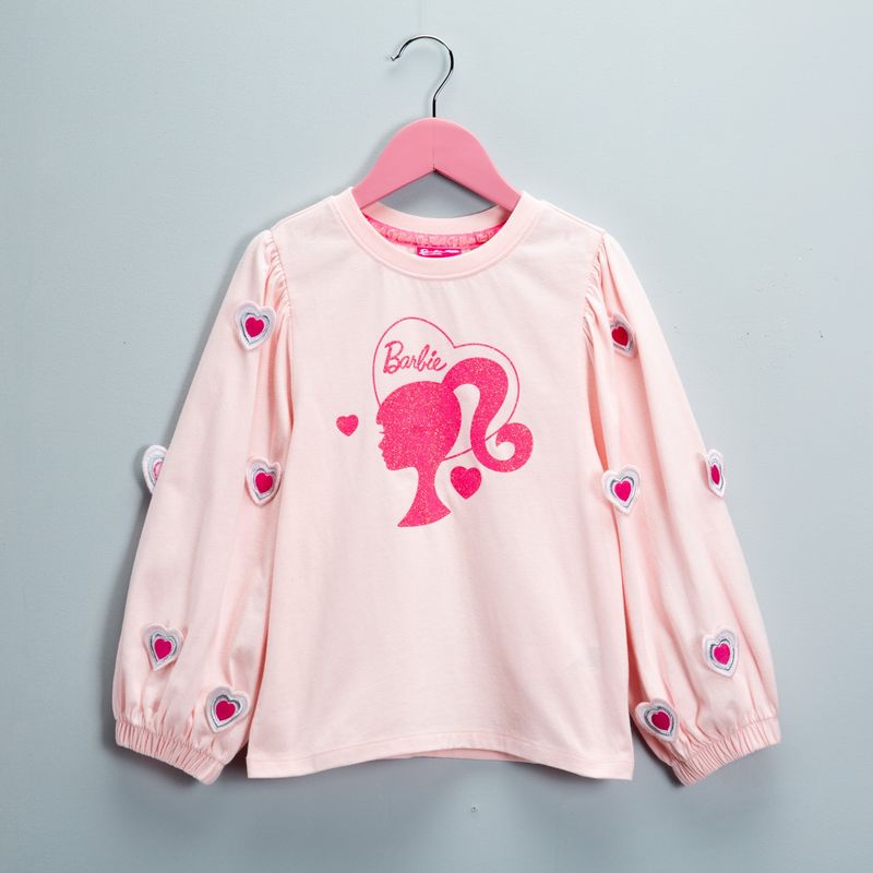 BARBIE - Polera Niña Algodón Barbie
