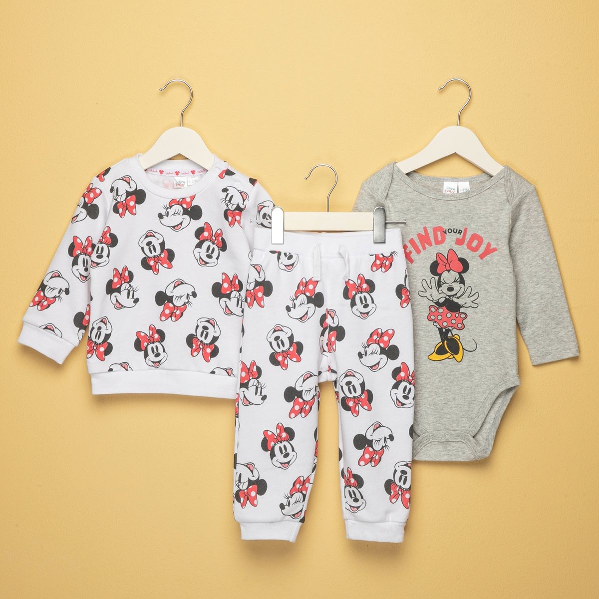 MINNIE - Conjunto Bebé Niña 2 Piezas Algodón Minnie