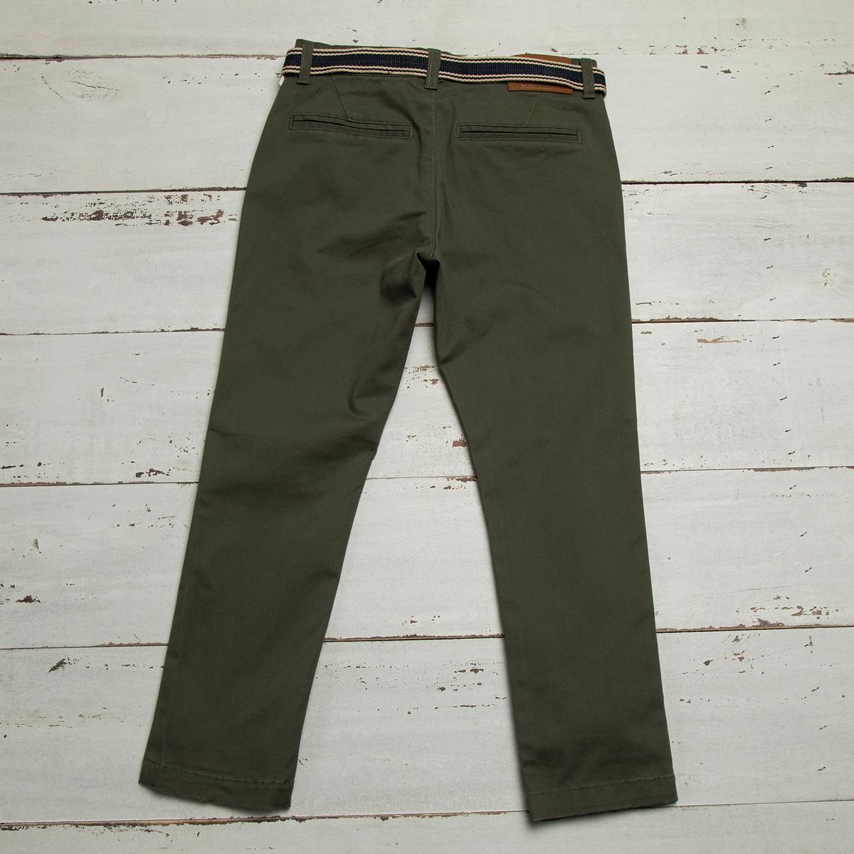 CONIGLIO - Pantalón Niño Algodón Con Cinturón Coniglio