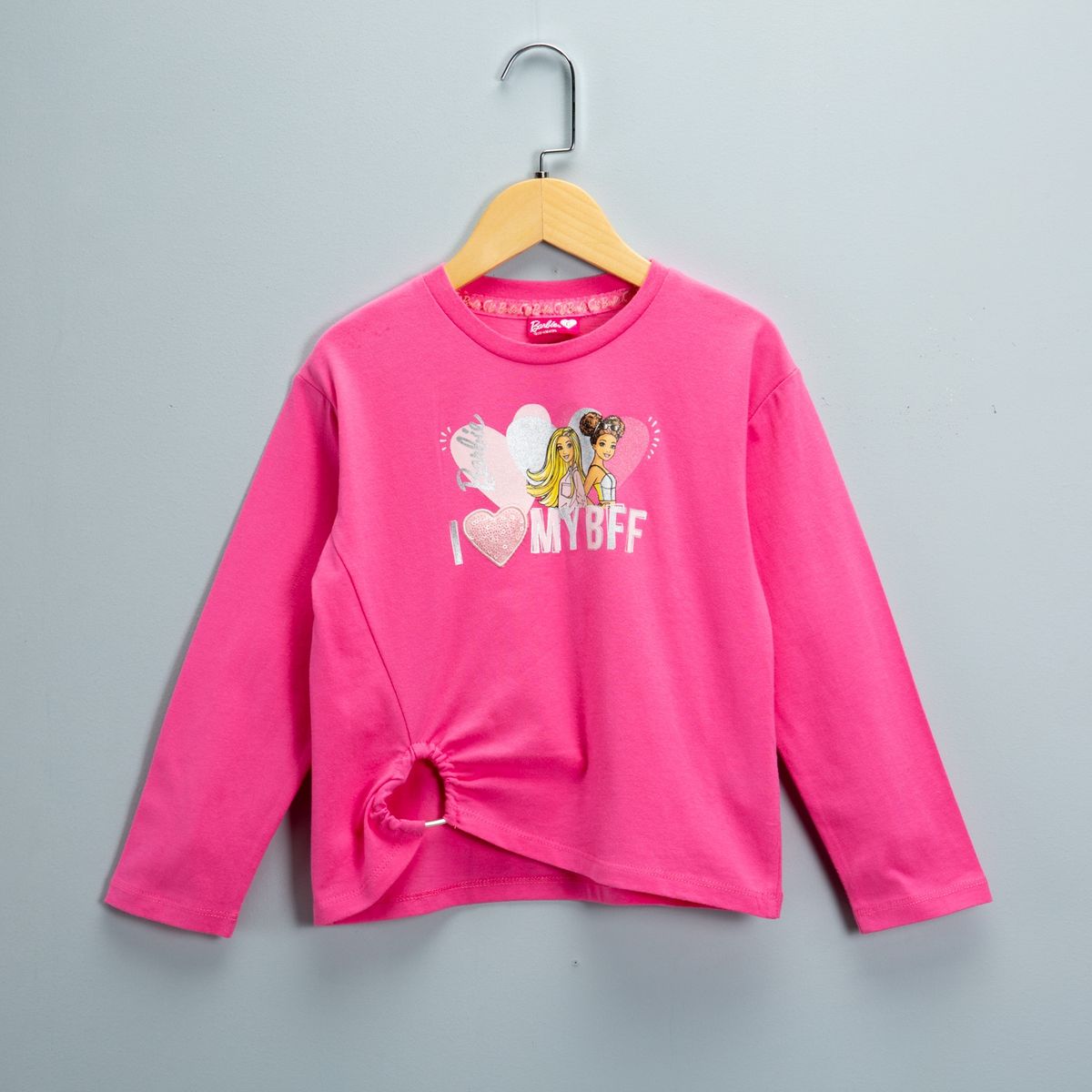 BARBIE - Polera Niña Algodón Barbie