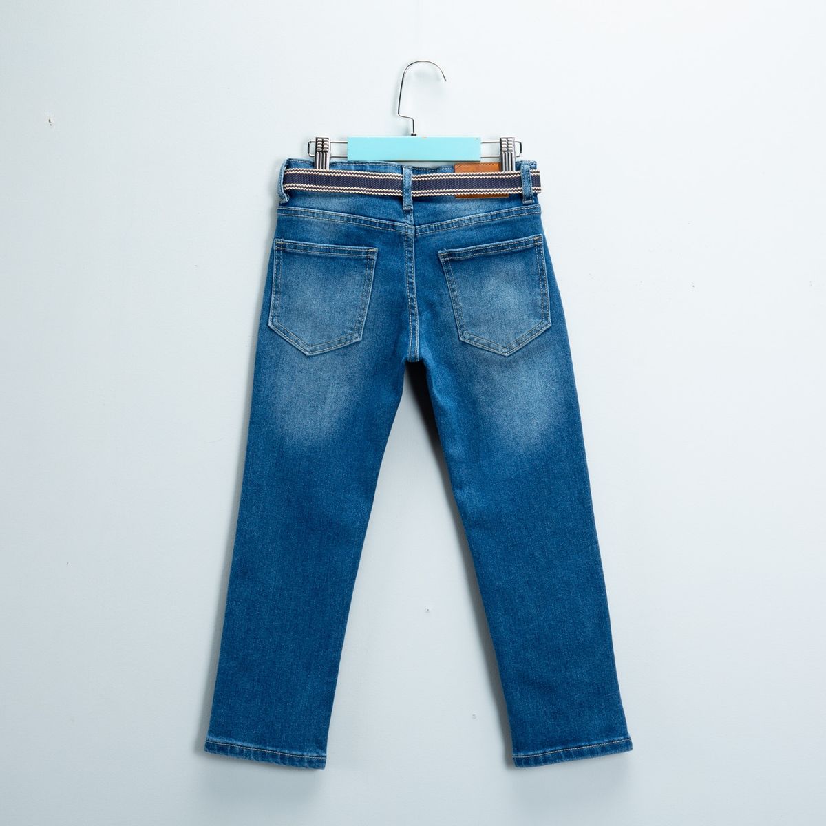 CONIGLIO - Jeans Niño Algodón Con Cinturón Coniglio