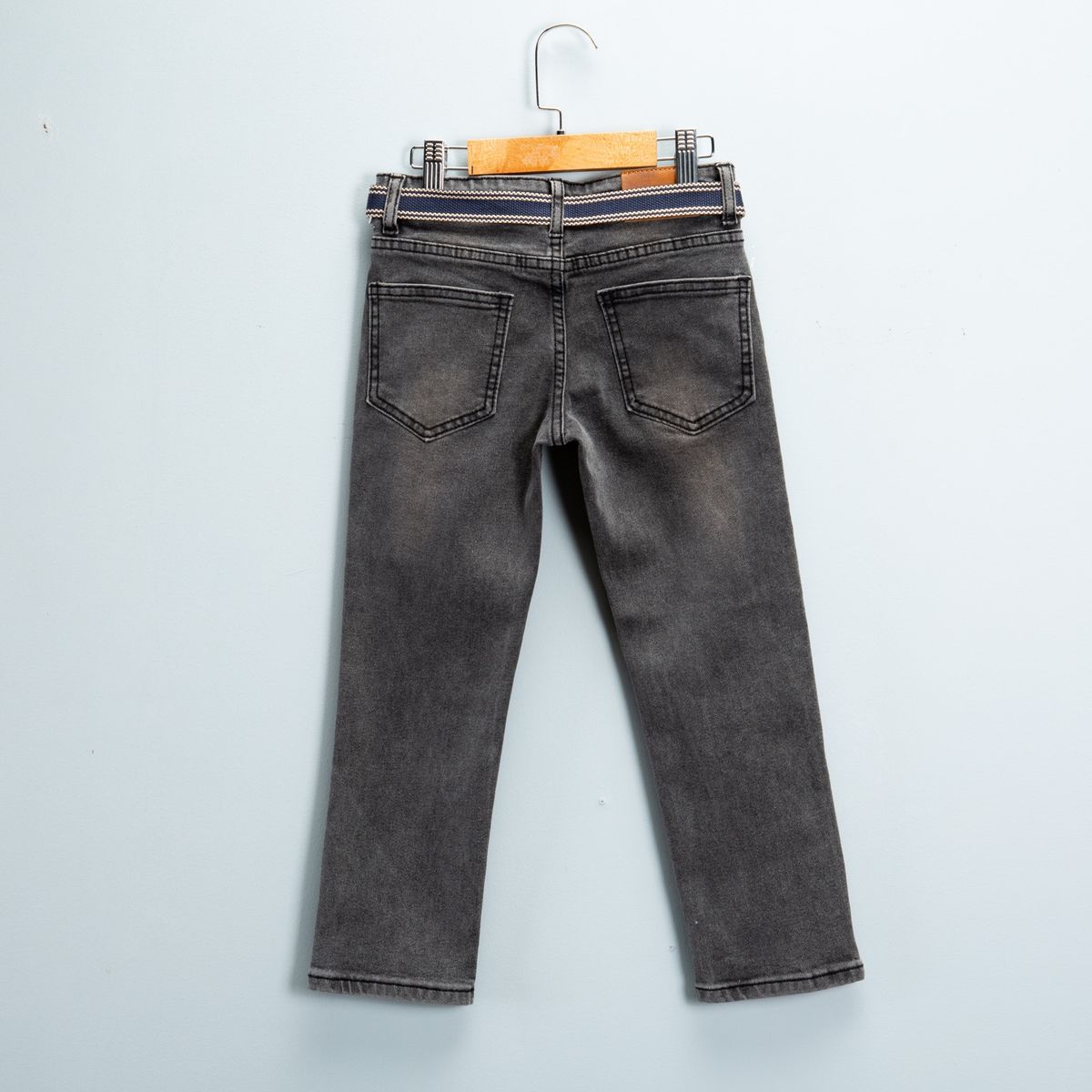 CONIGLIO - Jeans Niño Algodón Con Cinturón Coniglio