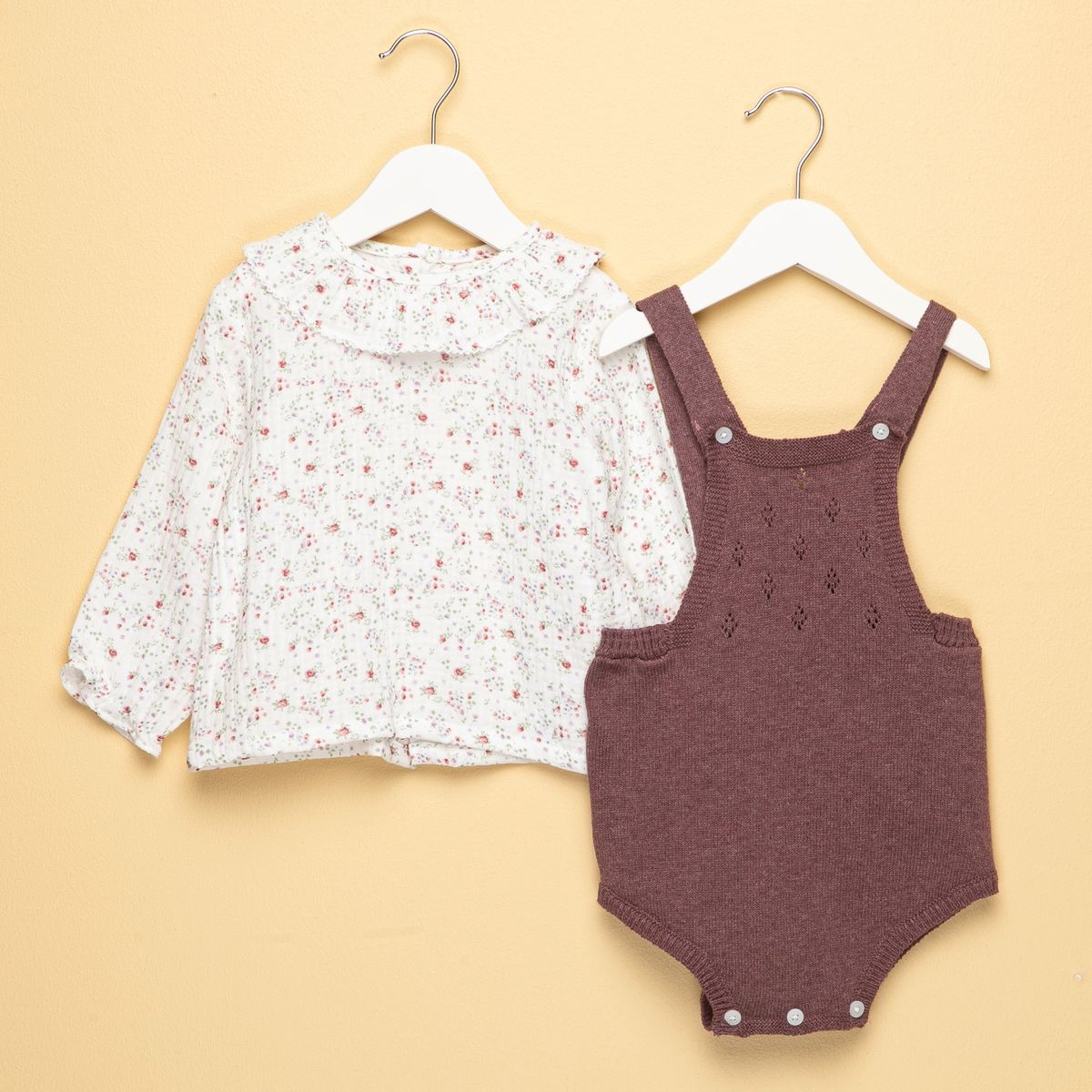 CONIGLIO - Conjunto Bebé Niña 2 Piezas Algodón Coniglio