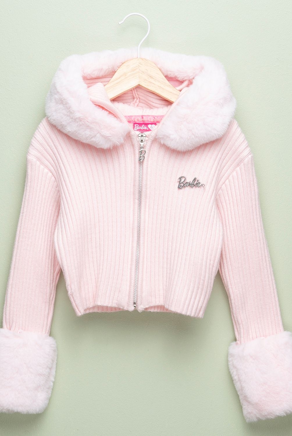 BARBIE - Sweater Niña Con Gorro Barbie