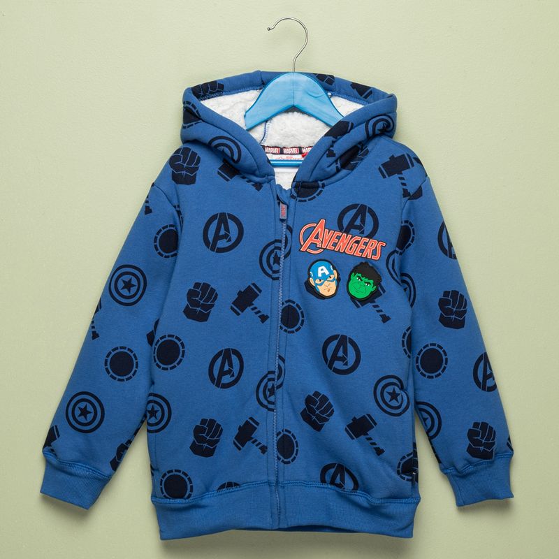 AVENGERS - Poleron Chiporro Niño Avengers
