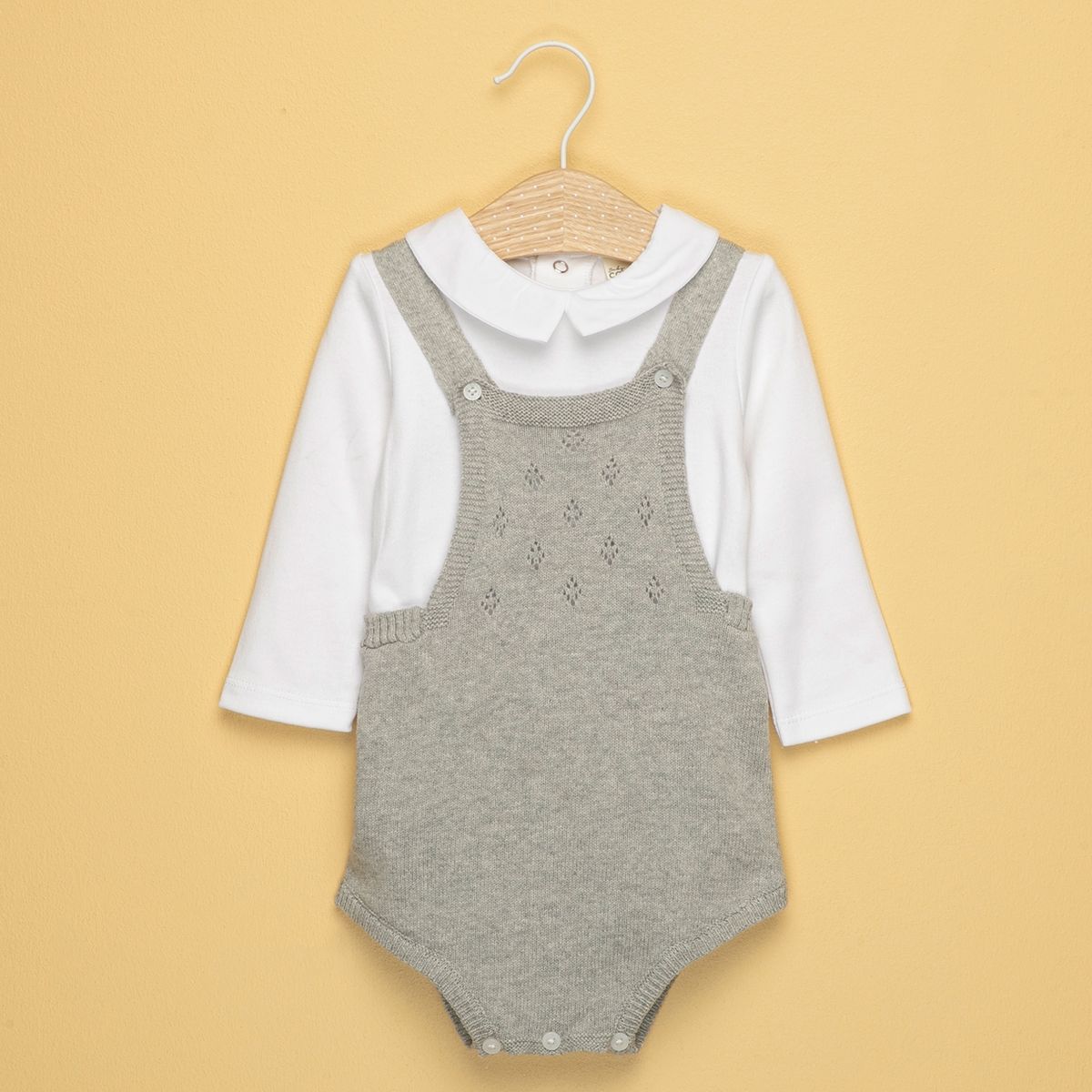 CONIGLIO - Conjunto Bebé Niño 2 Piezas Algodón Body Coniglio