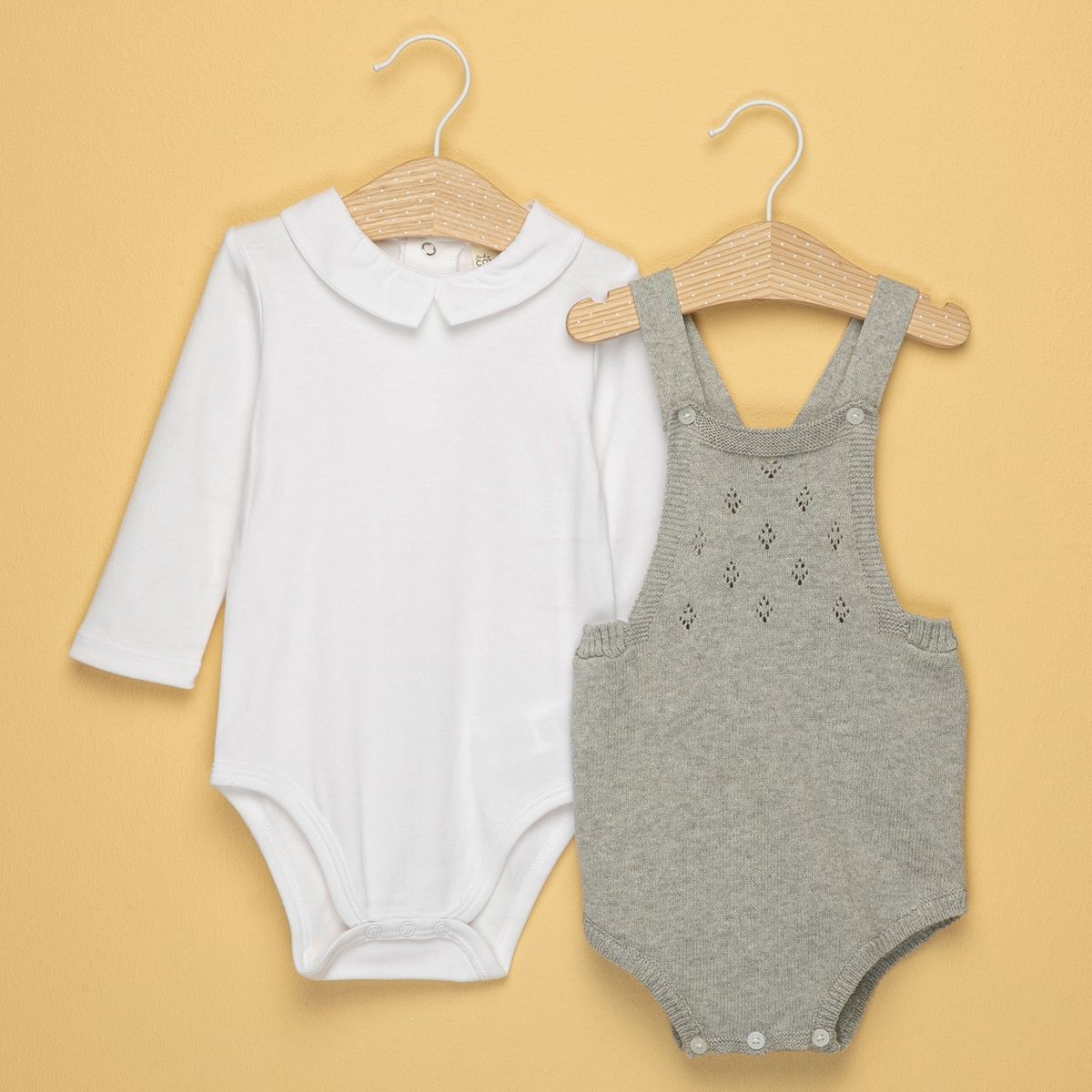 CONIGLIO - Conjunto Bebé Niño 2 Piezas Algodón Body Coniglio