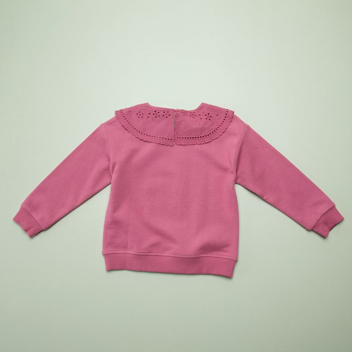 CONIGLIO - Polerón Niña Algodón Con Cuello Coniglio