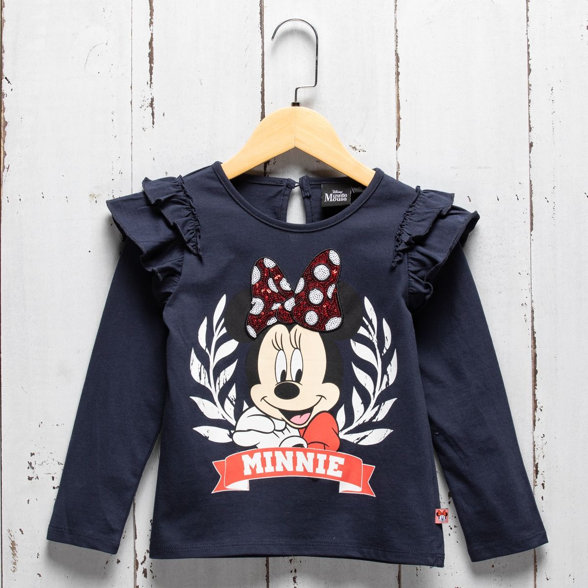 MINNIE - Polera Niña Algodón Minnie