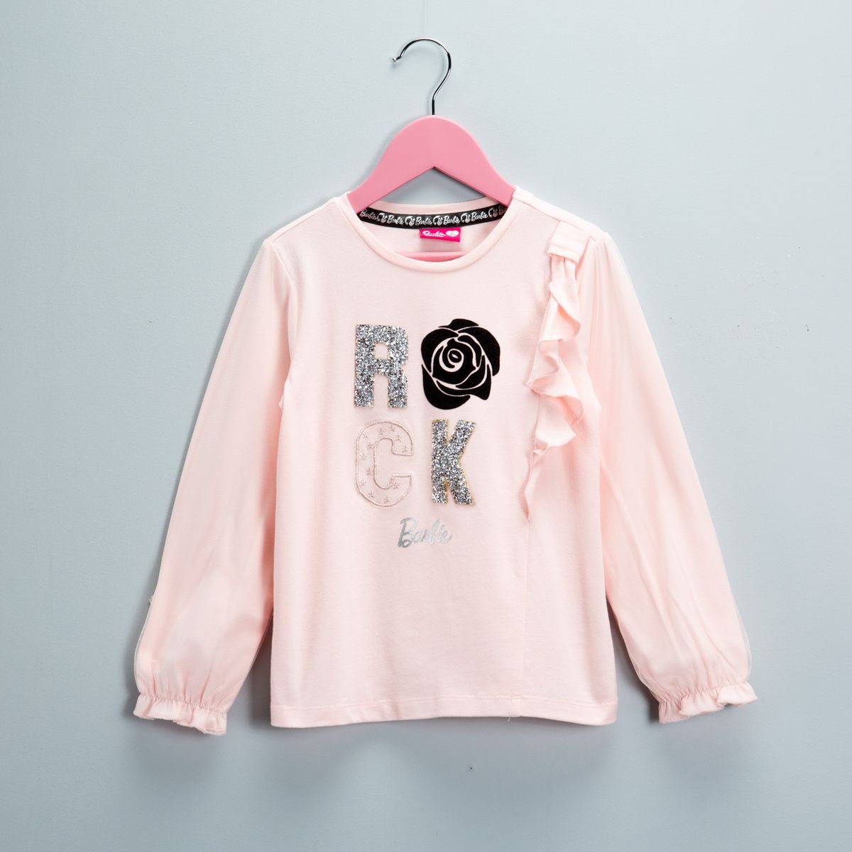 BARBIE - Polera Niña Algodón Barbie