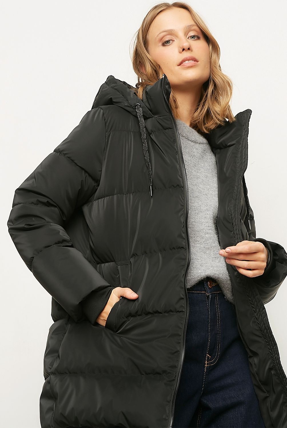 BASEMENT - Parka Acolchada Mujer Basement