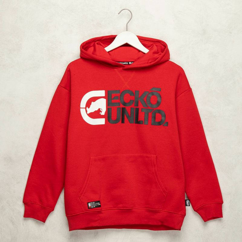 ECKO - Polerón Niño Con Gorro Ecko
