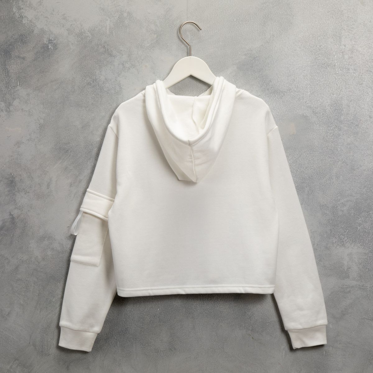 ELEVEN - Polerón Niña Algodón Con Gorro Eleven