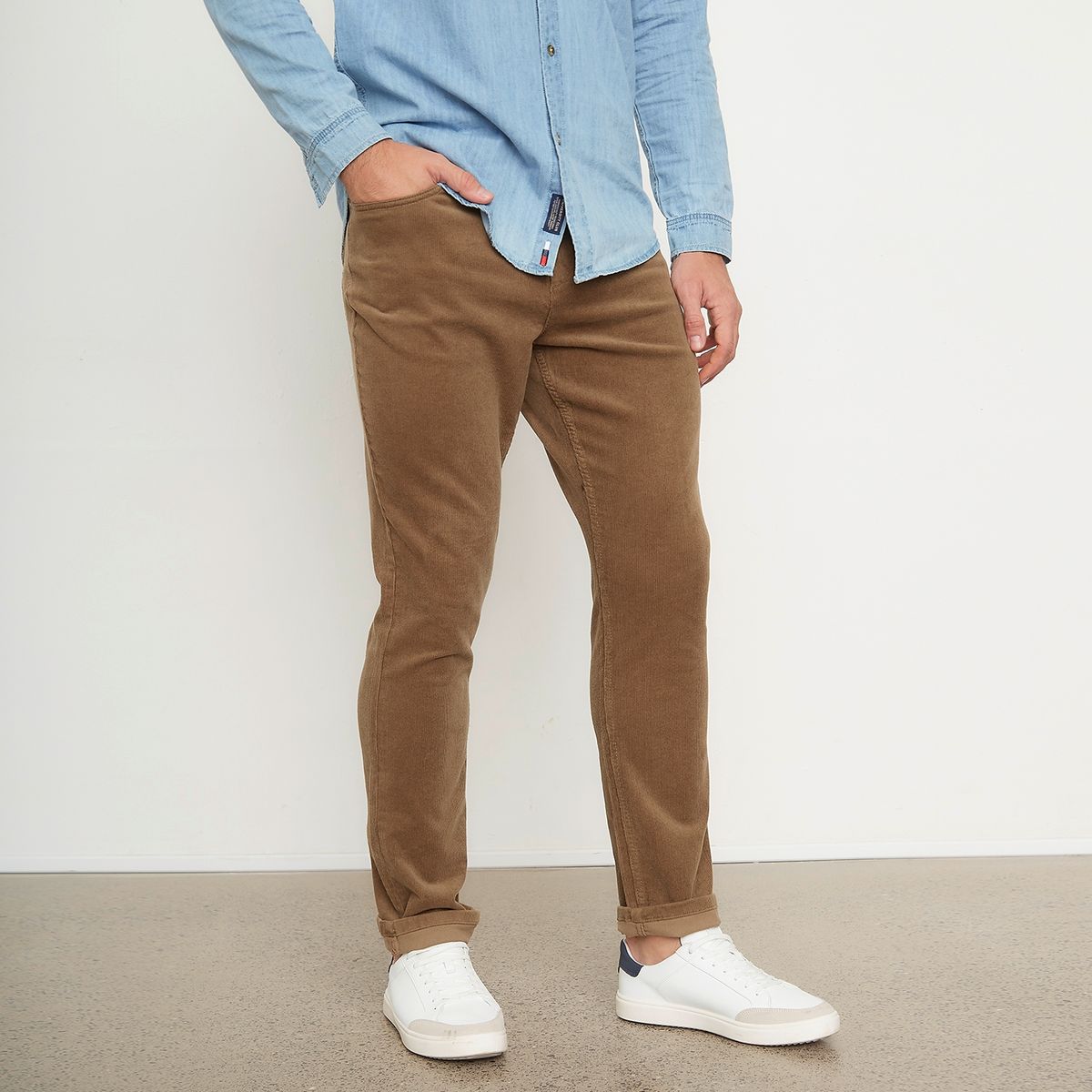 UNIVERSITY CLUB - Pantalón Cotelé Recto Hombre University Club