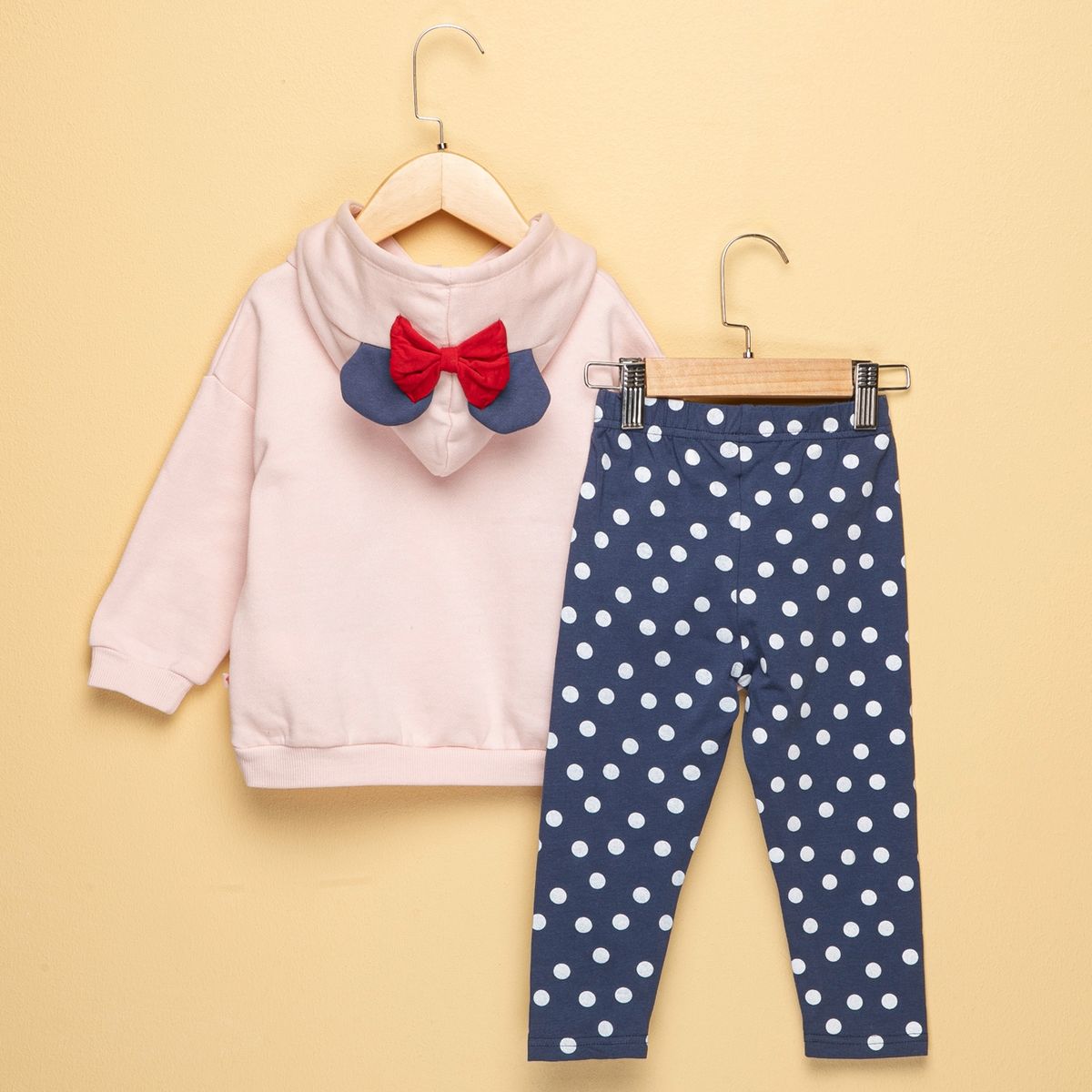 MINNIE - Conjunto Bebé Niña 2 Piezas Algodón Con Gorro Minnie