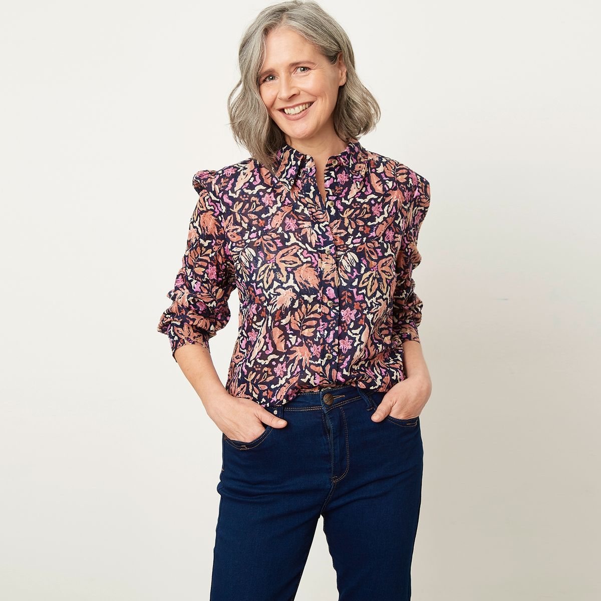 NEWPORT - Blusa Manga Larga Mujer Newport