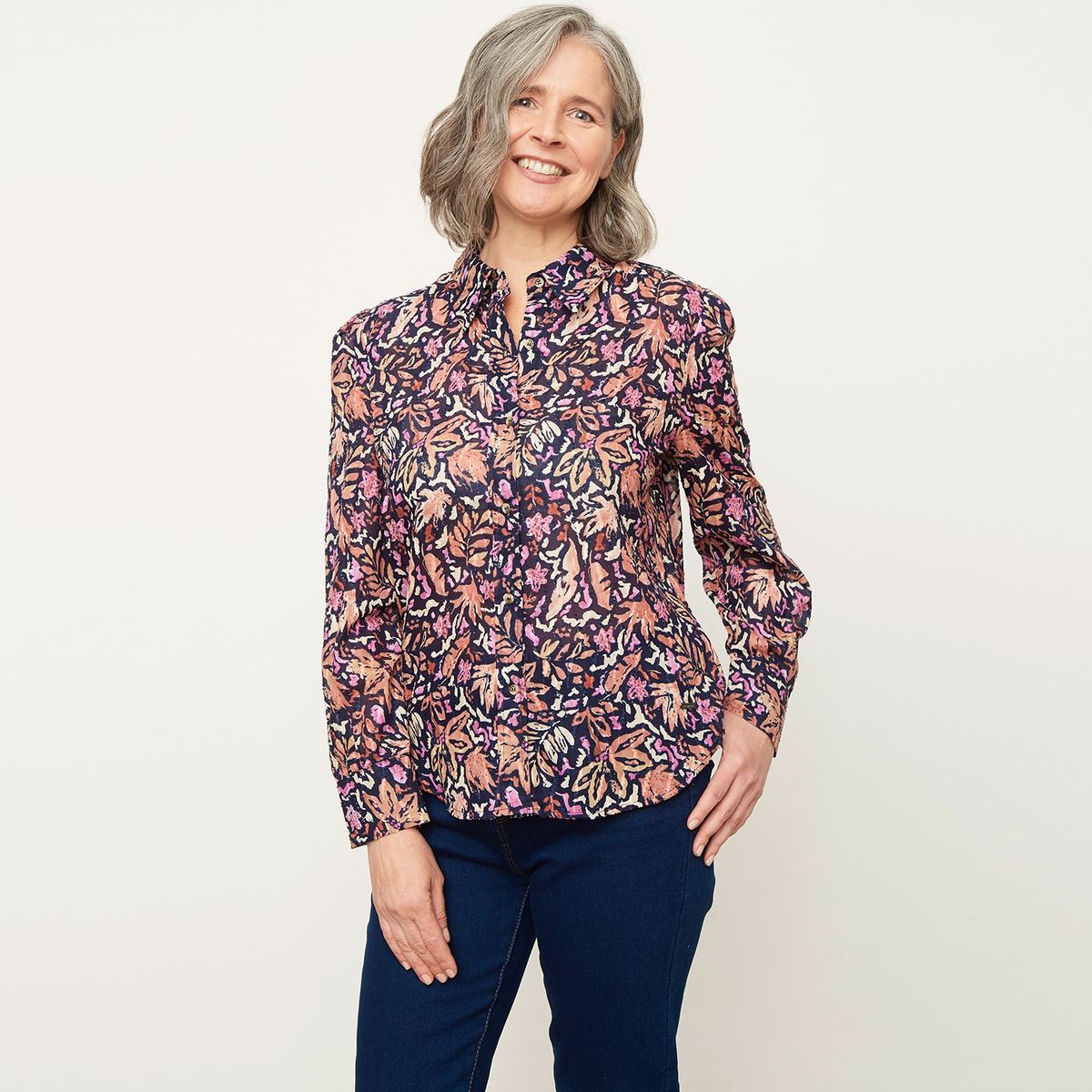 NEWPORT - Blusa Manga Larga Mujer Newport