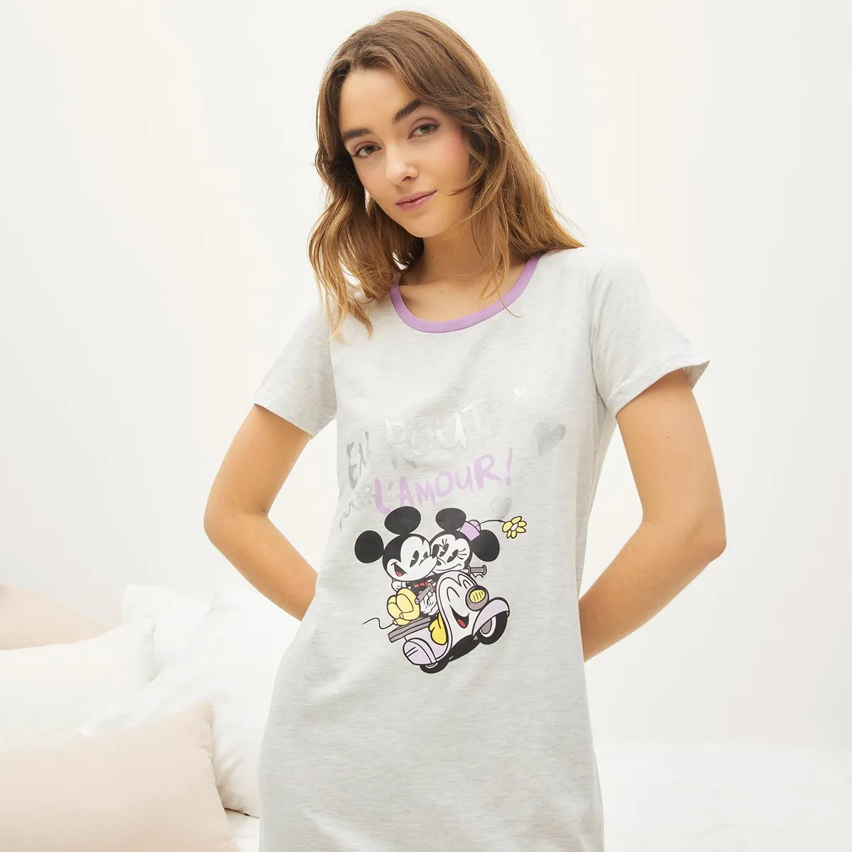 DISNEY - Camisa De Dormir Mujer Disney