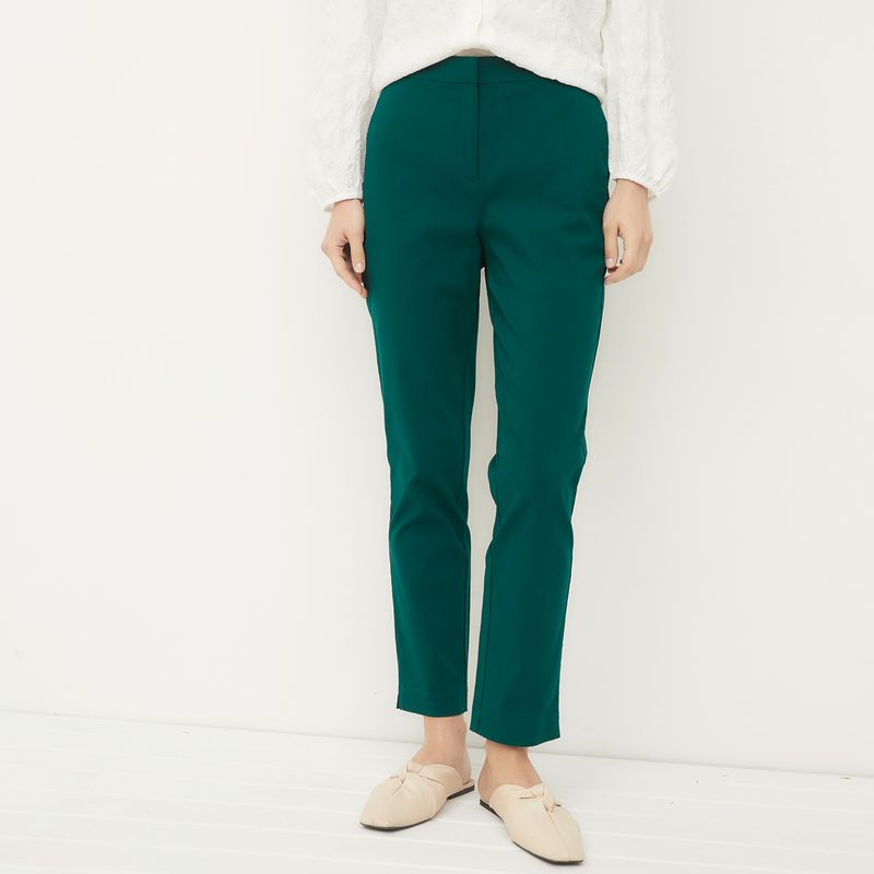 UNIVERSITY CLUB - Pantalón Slim Tiro Medio Mujer University Club