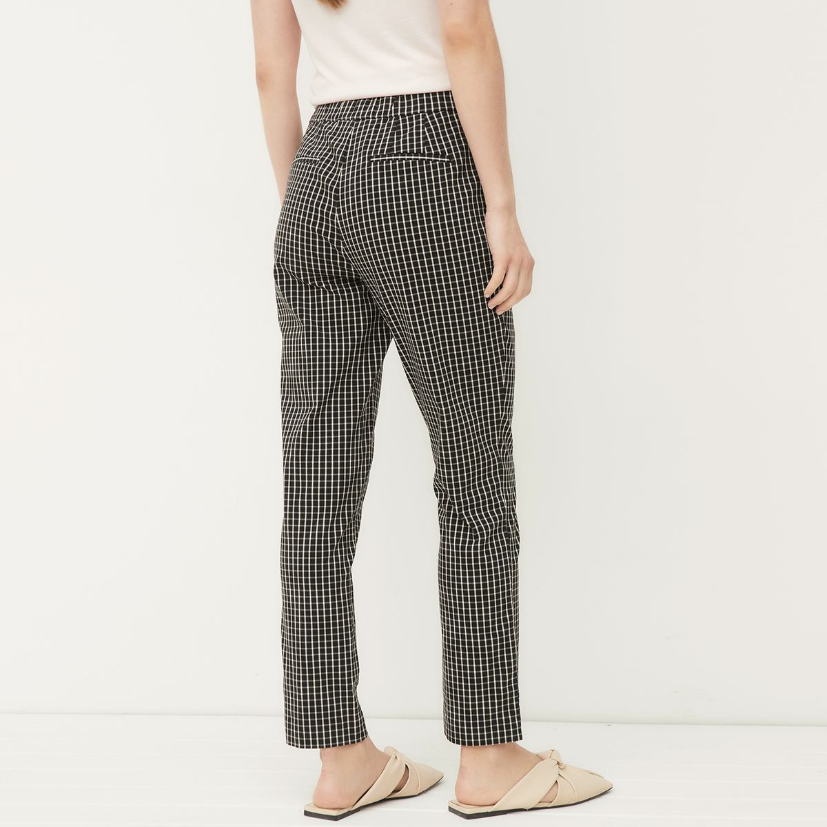 UNIVERSITY CLUB - Pantalón Slim Tiro Medio Mujer University Club