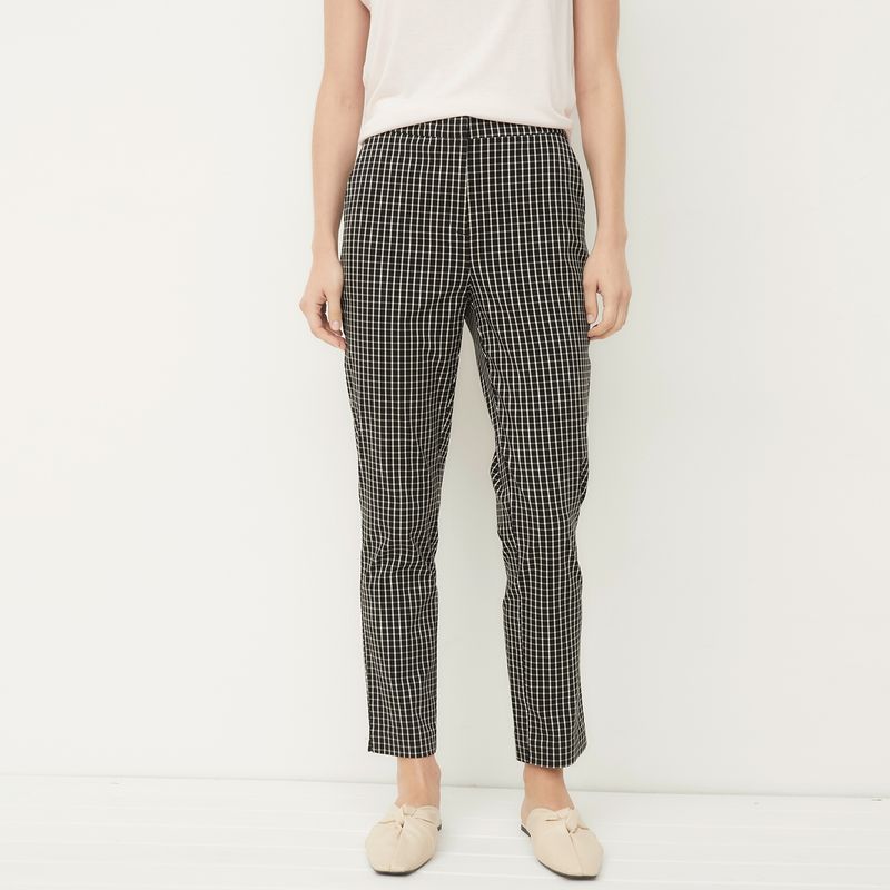UNIVERSITY CLUB - Pantalón Slim Tiro Medio Mujer University Club