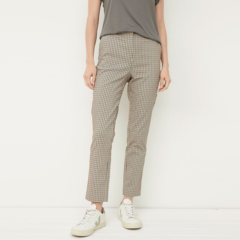 UNIVERSITY CLUB - Pantalón Slim Tiro Medio Mujer University Club
