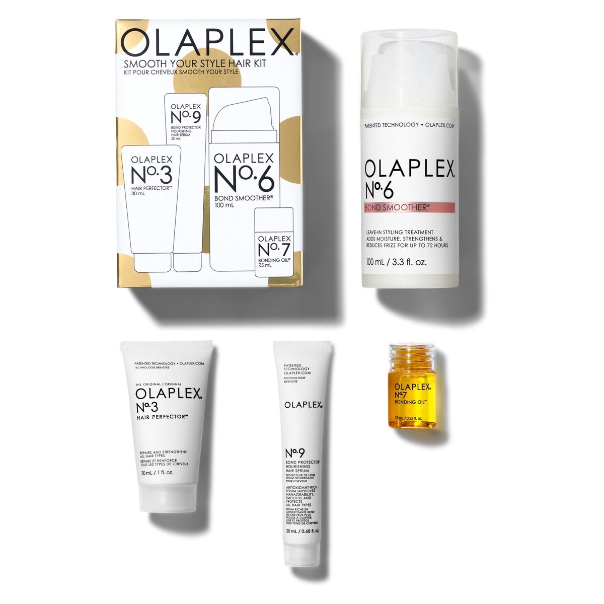OLAPLEX - Tratamiento Capilar Kit Smooth Your Style Hair Olaplex