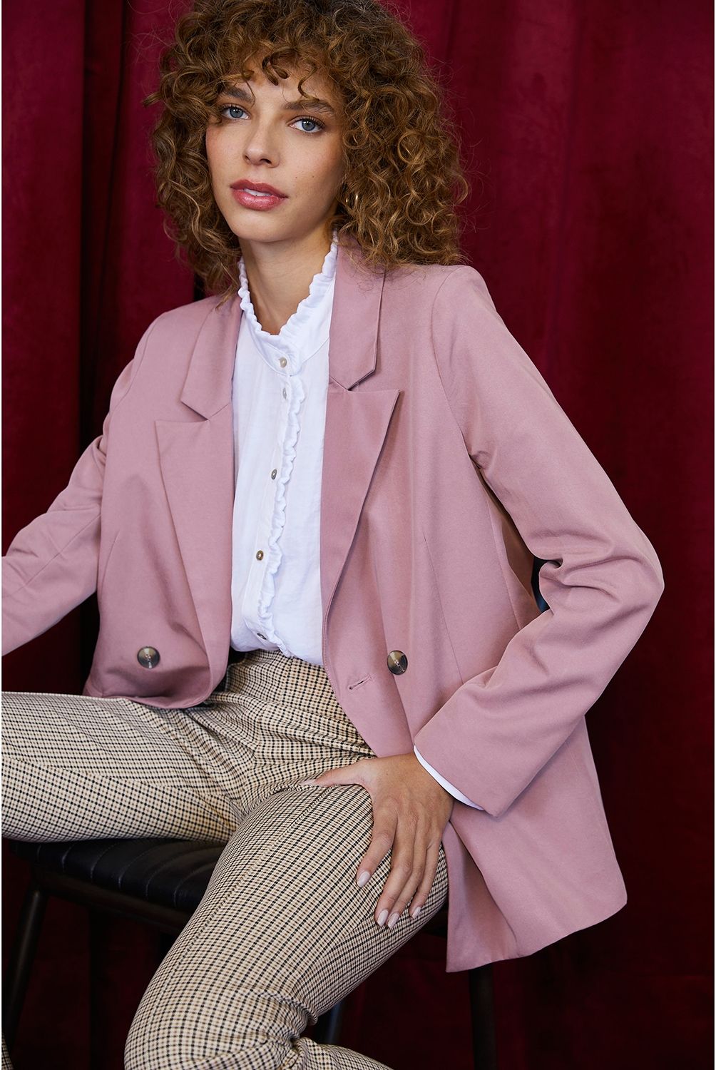UNIVERSITY CLUB - Blazer Mujer University Club Lyocell Regular Fit