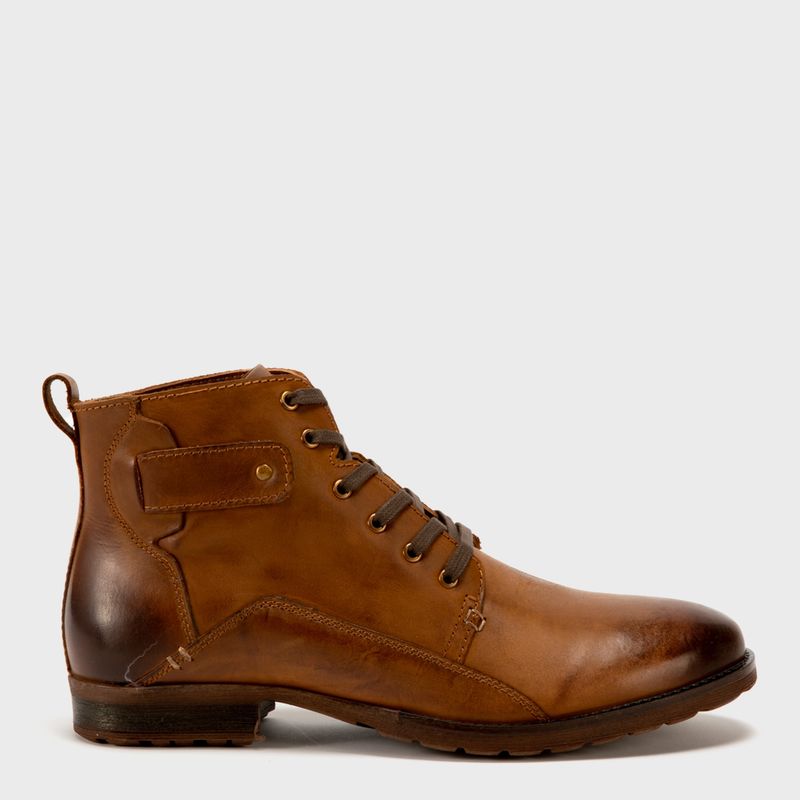 AMERICANINO - Botín Americanino Cuero Para Hombre Café