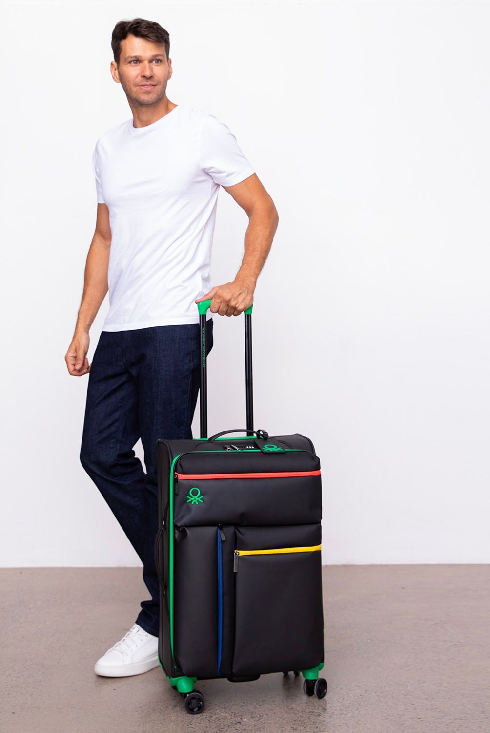BENETTON - Maleta Pocket Mediana M Benetton