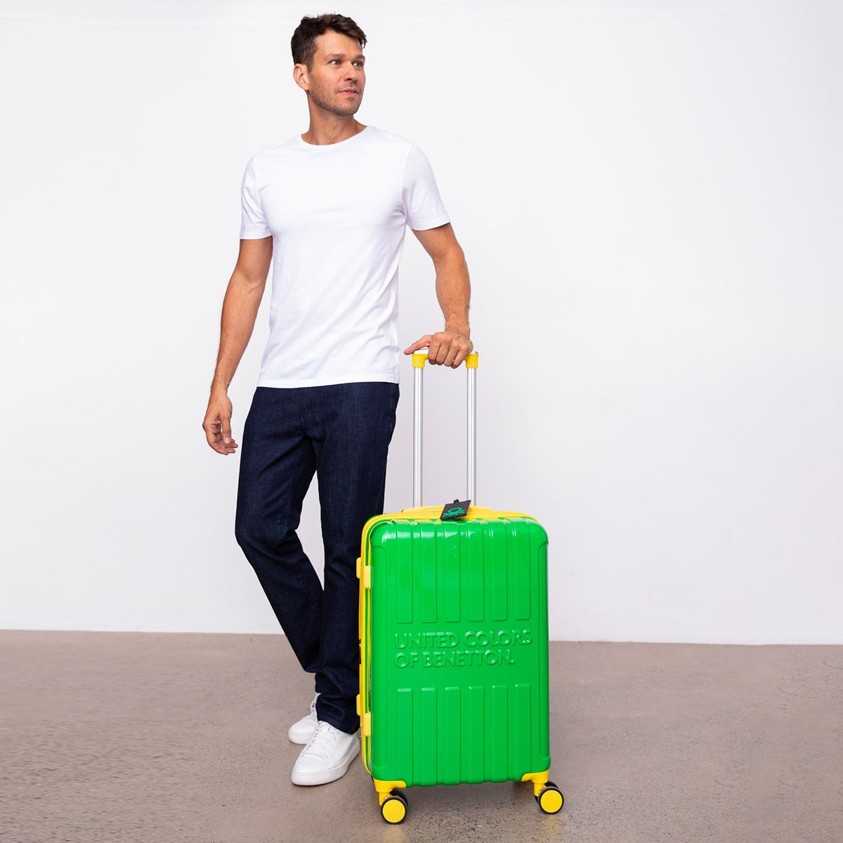 BENETTON - Maletas Mediana Signature Benetton