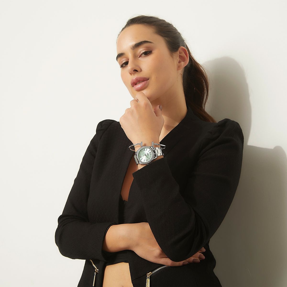 MOSSIMO - Pack Reloj Análogo + Pulsera Mujer Mossimo