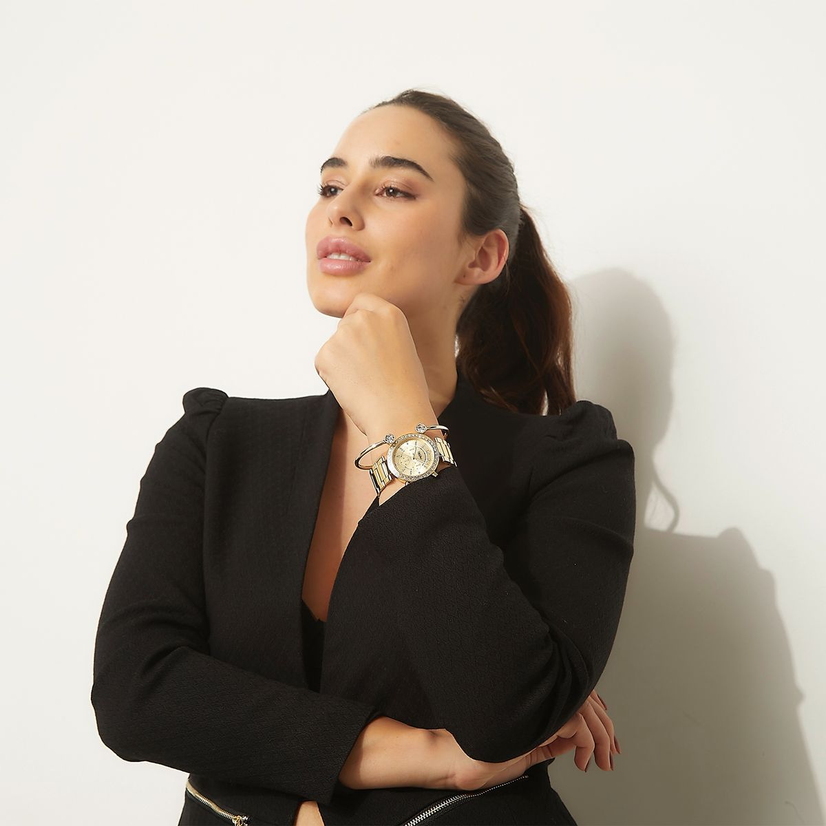 MOSSIMO - Pack Reloj Análogo + Pulsera Mujer Mossimo