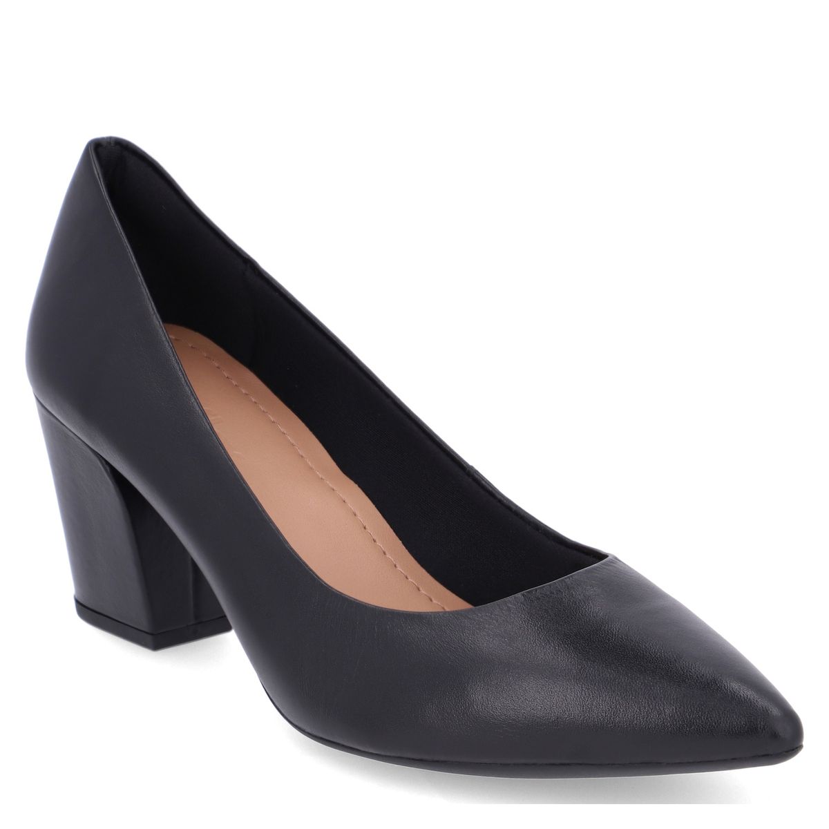 USAFLEX - Zapato Formal Mujer Cuero Negro Usaflex