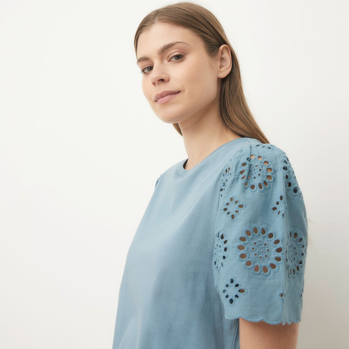 UNIVERSITY CLUB - Polera Manga Corta Algodón Mujer University Club