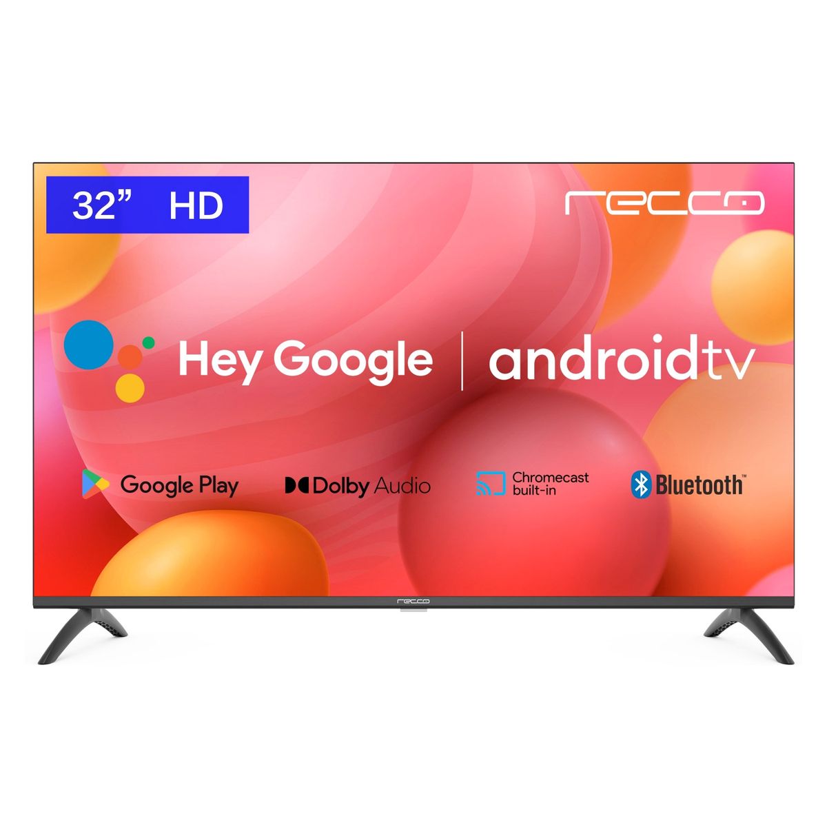 RECCO - LED Smart TV 32" RLED-32D3000A HD Android Recco
