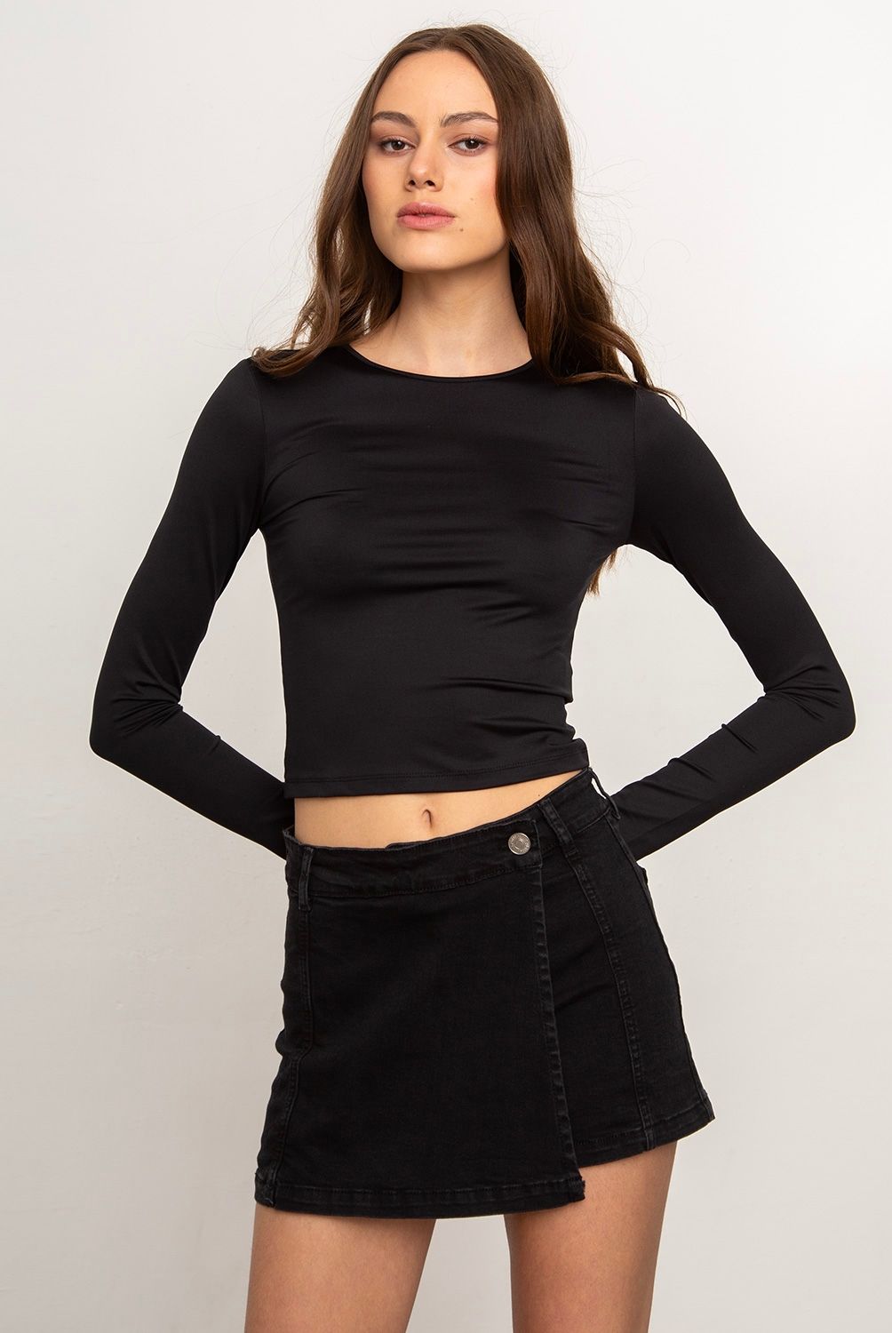 SYBILLA - Polera Manga Larga Mujer Sybilla