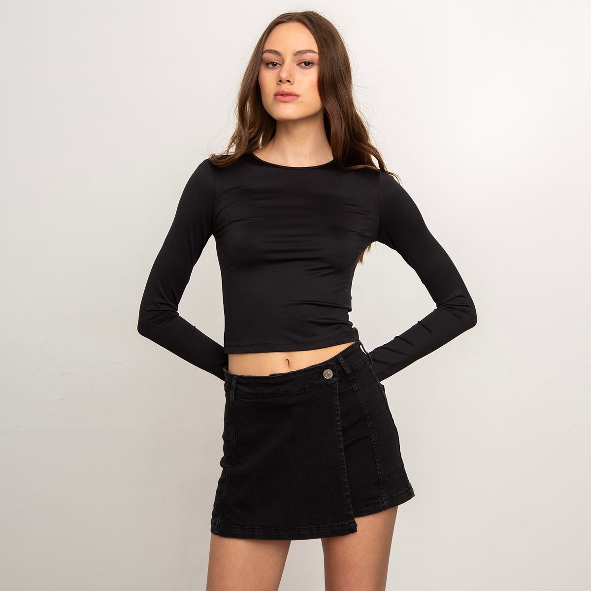 SYBILLA - Polera Manga Larga Mujer Sybilla