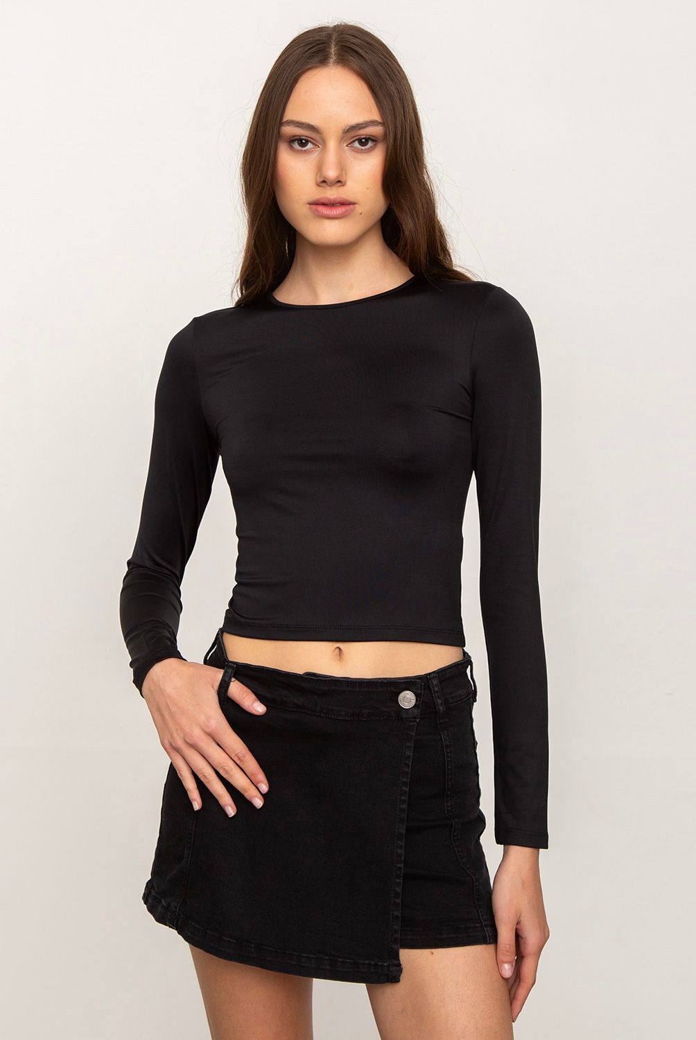 SYBILLA - Polera Manga Larga Mujer Sybilla